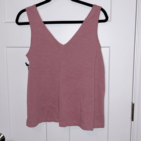 NWT DEX Antique Soft Pink Knotted Tank - Picture 2 of 5